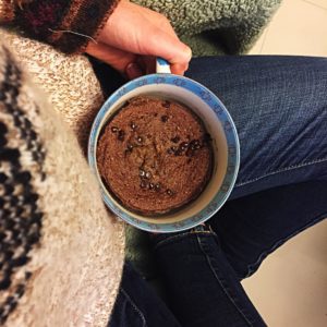 perfect paleo chocolate mug cake