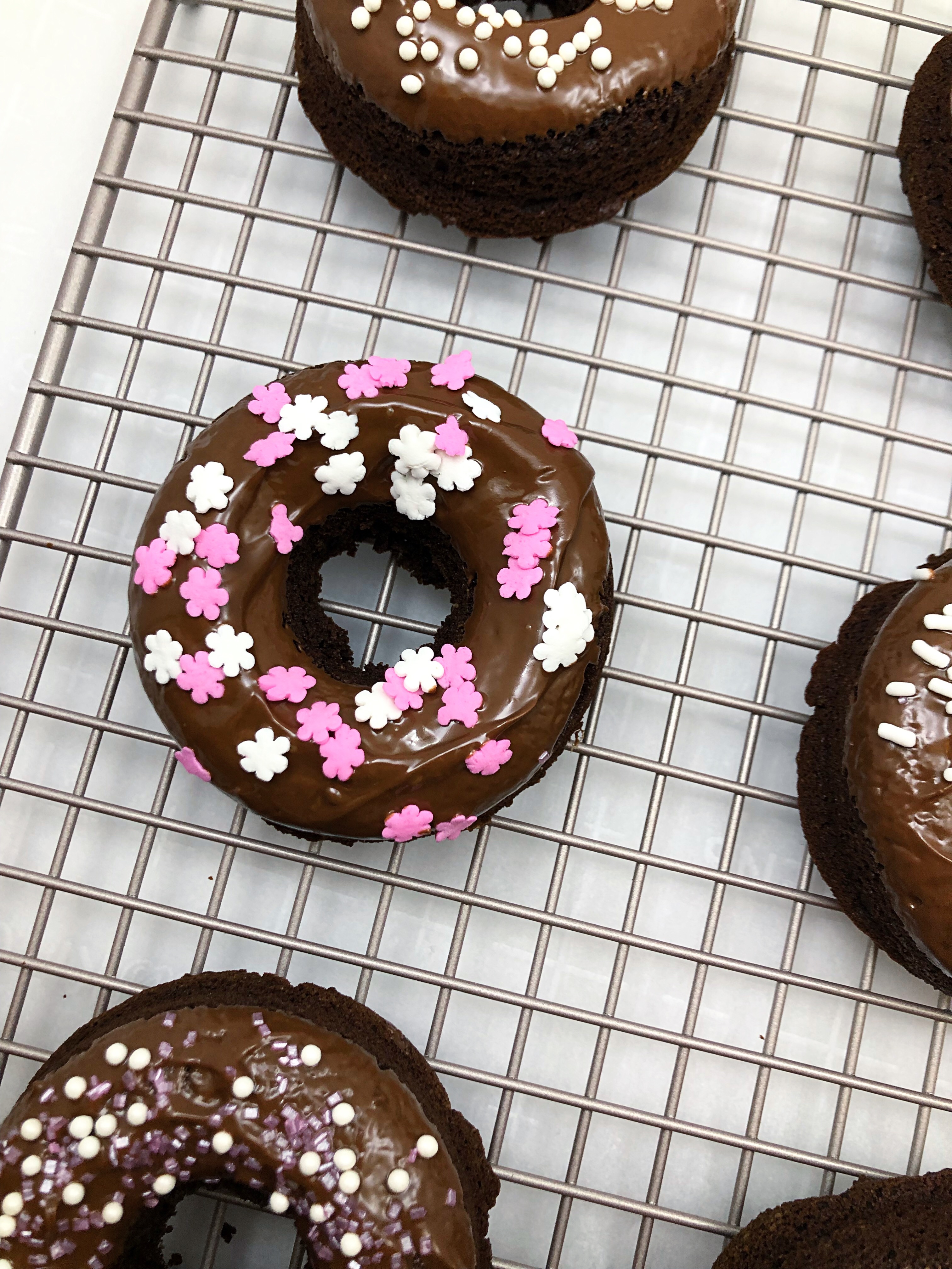 Paleo Chocolate Frosted Donuts