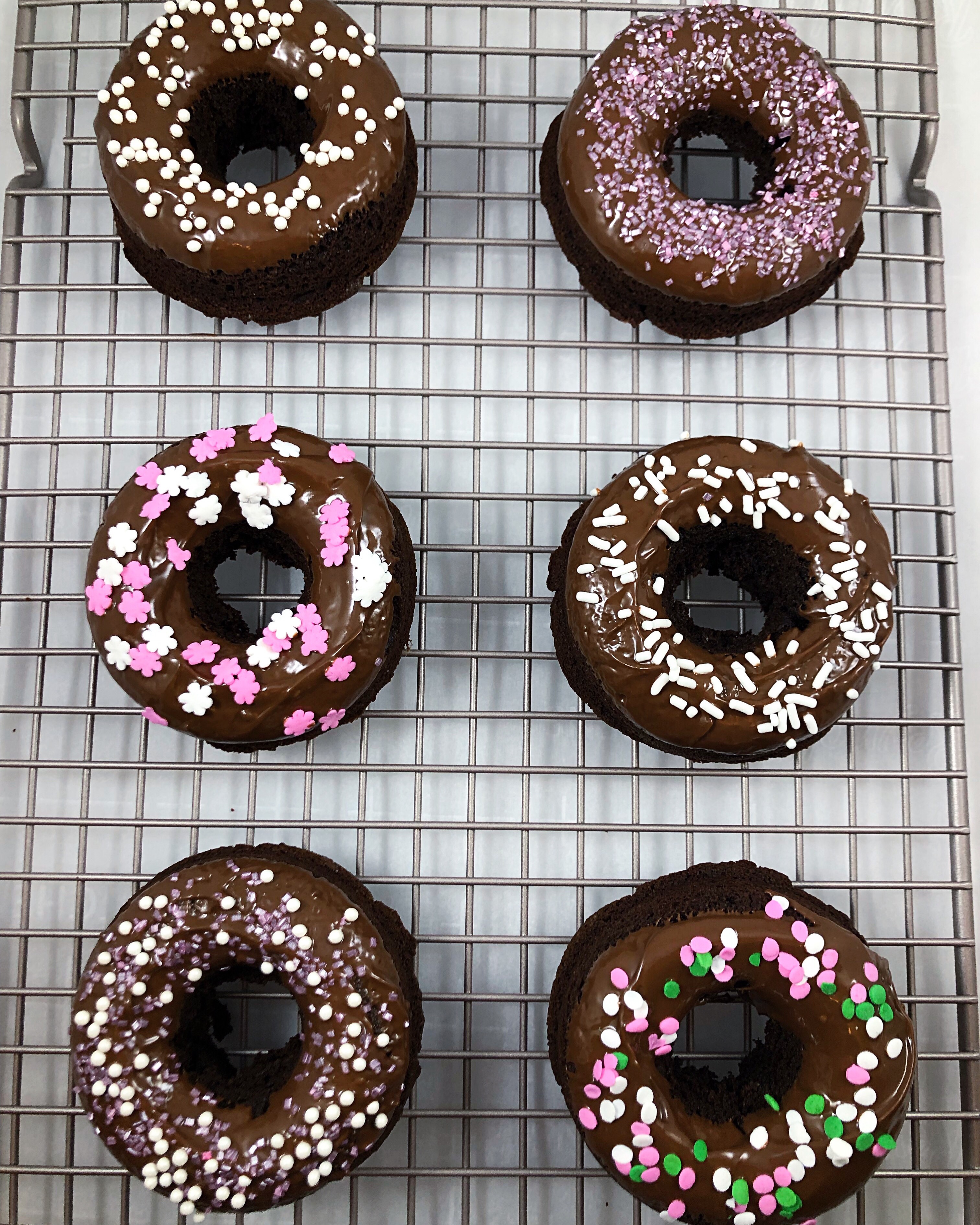 Paleo Chocolate Frosted Donuts